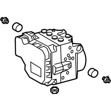 2007 Toyota Solara ABS Control Module - 44050-33190