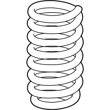 Toyota 48131-WAA01 Coil Spring, Front