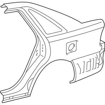 Toyota 61611-AC011 Quarter Panel