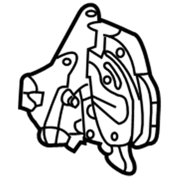 Toyota 69380-60071 Lock Assembly