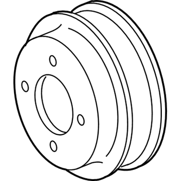 Toyota 16371-75040 Pulley