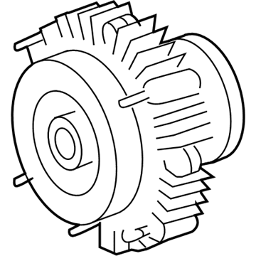 Toyota 16210-54070 Coupling Assembly, Fluid