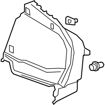 Toyota 64740-47230-C1 Panel Assembly, Deck Tri