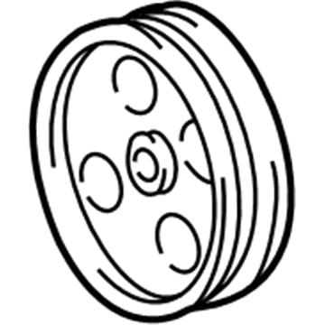 Toyota 44311-22091 Pulley, Vane Pump