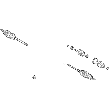 Toyota 43420-20571 Axle Assembly