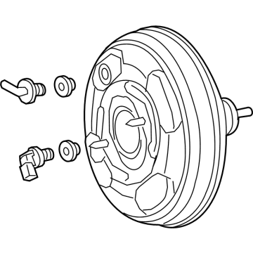 2023 Toyota Corolla Cross Brake Booster - 44610-0A090