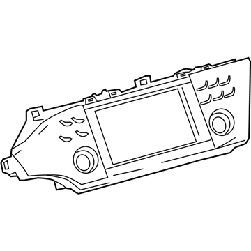 Toyota 86804-07010 Cover Sub-Assembly, NAVI