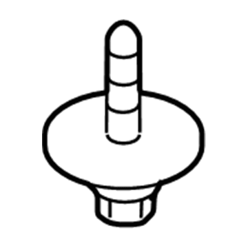 Toyota 90159-60440 Splash Shield Screw