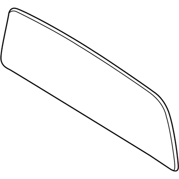 Toyota 64811-AD020-83 Back Glass