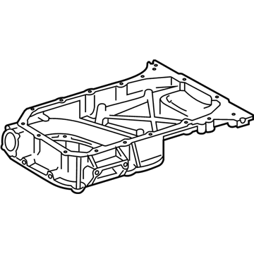 Toyota 12111-0P050 Upper Oil Pan