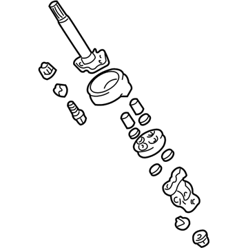 Toyota 45220-60110 Intermediate Shaft