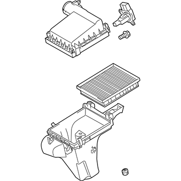 Toyota 17700-37261 Cleaner Assembly, Air W