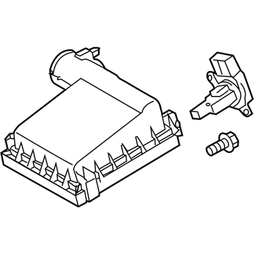 2015 Toyota Prius Air Filter Box - 17705-37131