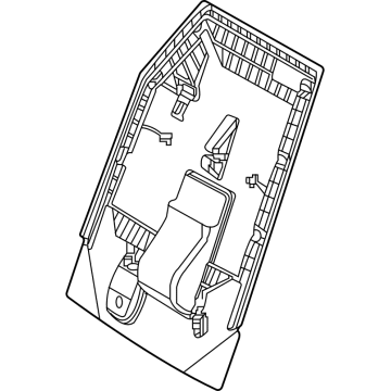 Toyota 71757-08030-C0 Cover, Rr Seat Back