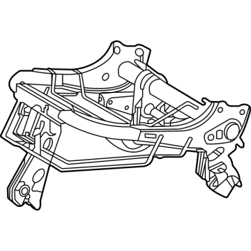 Toyota 79214-08040 Frame, NO.2 Seat CUS