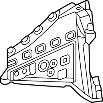 Toyota 61158-47020 Reinforcement Plate