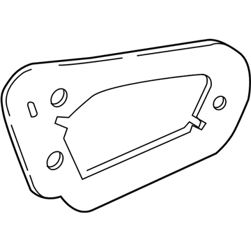 Toyota 81594-WB001 Gasket, Rear Lamp, LH