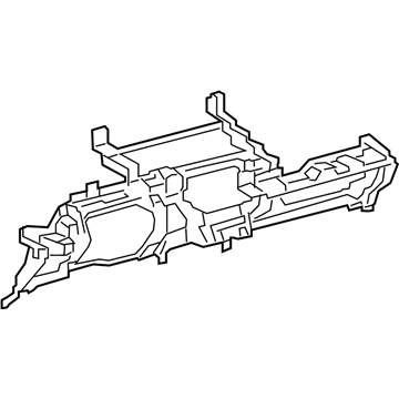 Toyota 55303-47060-B0 Panel Sub-Assembly, Inst