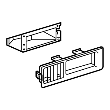 Toyota 55446-0C080-C0 Base, Switch Hole, N