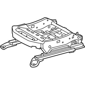 Toyota 71620-52180 Cushion Frame, Driver Side