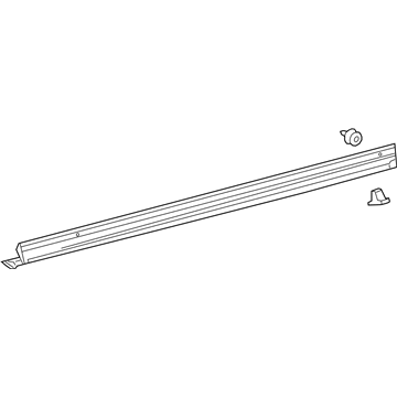 Toyota 75850-0R011 Rocker Molding