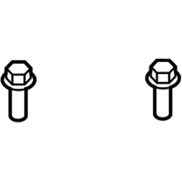 Toyota 90159-A0034 Module Screw