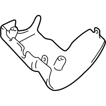 Toyota 45287-04050-E0 Lower Shroud