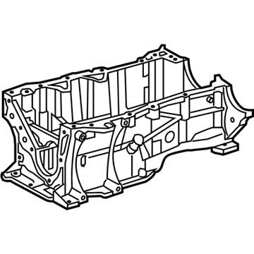 Toyota 11420-0T011 Upper Oil Pan