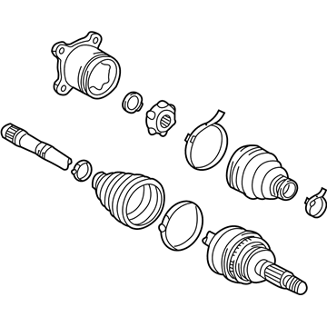 Toyota Sienna Axle Shaft - 42340-08010