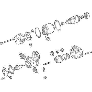 2000 Toyota RAV4 Starter Motor - 28100-74130-84