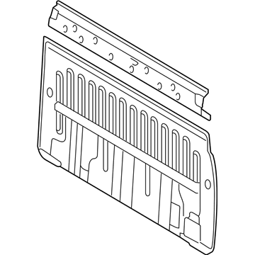 Toyota 64101-0C080 Back Panel