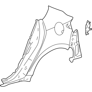 Toyota 61601-12C90 PANEL SUB-ASSY, QUAR