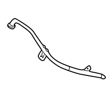 Toyota Prius Coolant Reservoir Hose - 16268-21030