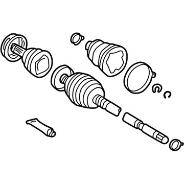 2001 Toyota Corolla CV Joint - 43470-09371