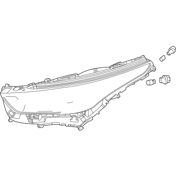 Toyota 81110-0E460 Headlamp Assembly