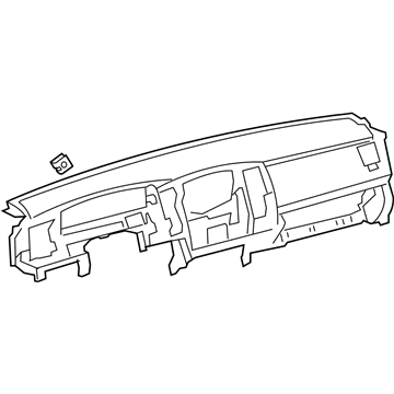 Toyota 55301-04061-B1 Instrument Panel