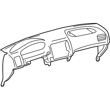 Toyota 55300-02010-B0 Panel Sub-Assy, Instrument