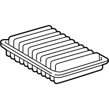 Toyota 17801-0P051 Air Filter Element Sub-Assembly