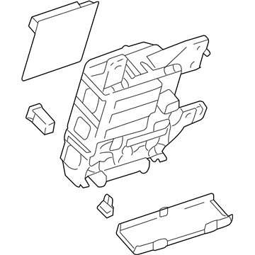 Toyota 82730-08070 Block Assy, Instrument Panel Junction