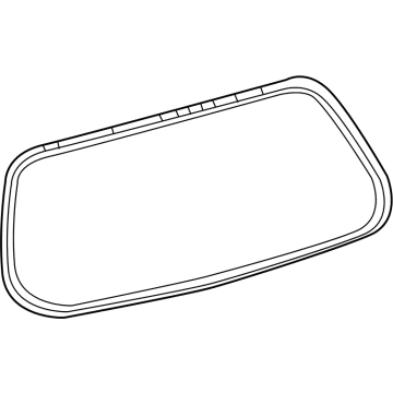 Toyota 67882-0C010 WEATHERSTRIP, BACK D