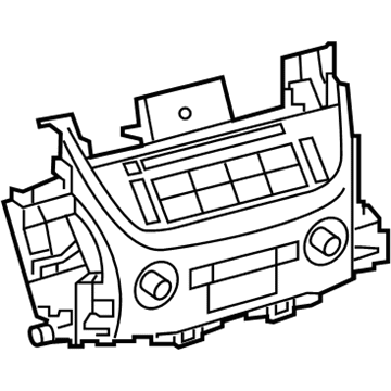 Toyota 86804-60F70 Dash Control Unit