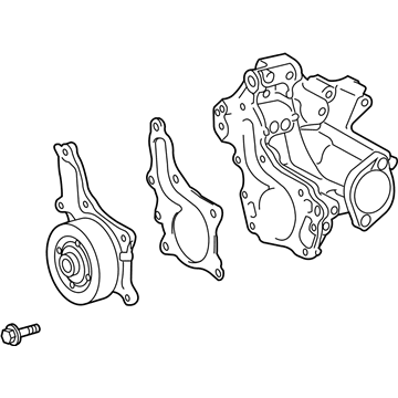 Toyota Highlander Thermostat Housing - 16032-36020