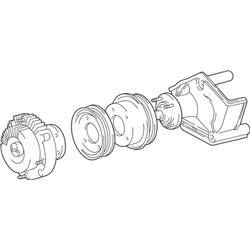 Toyota 16307-62011 Clutch & Pulley