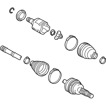 Toyota 42340-48030 Axle Assembly