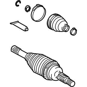 Toyota 42370-49125 Outer CV Joint