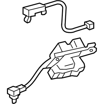 Toyota 69350-47042 Lock Assembly