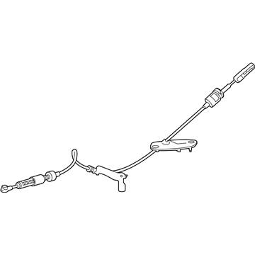 Toyota 33820-42480 Cable Assembly, TRANSMIS