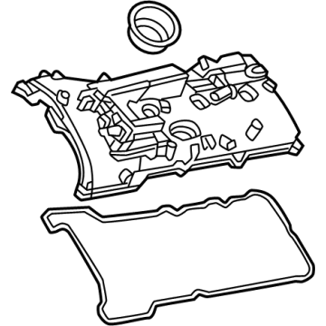 Toyota 11202-F4010 COVER SUB-ASSY, CYLI