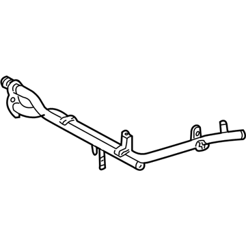 Toyota 16268-74200 By-Pass Pipe