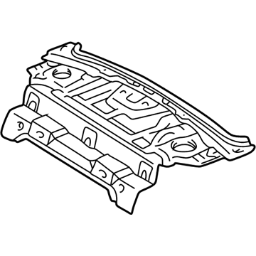 Toyota 64101-02060 Package Tray